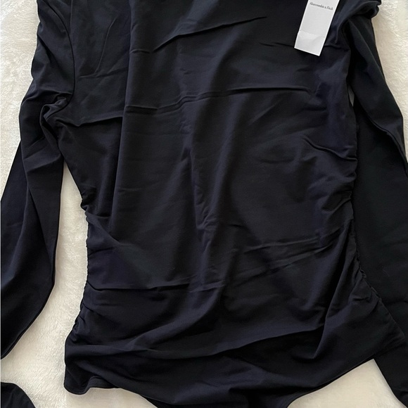New Abercrombie & Fitch Going Out Tops, Medium, Black - Picture 2 of 3